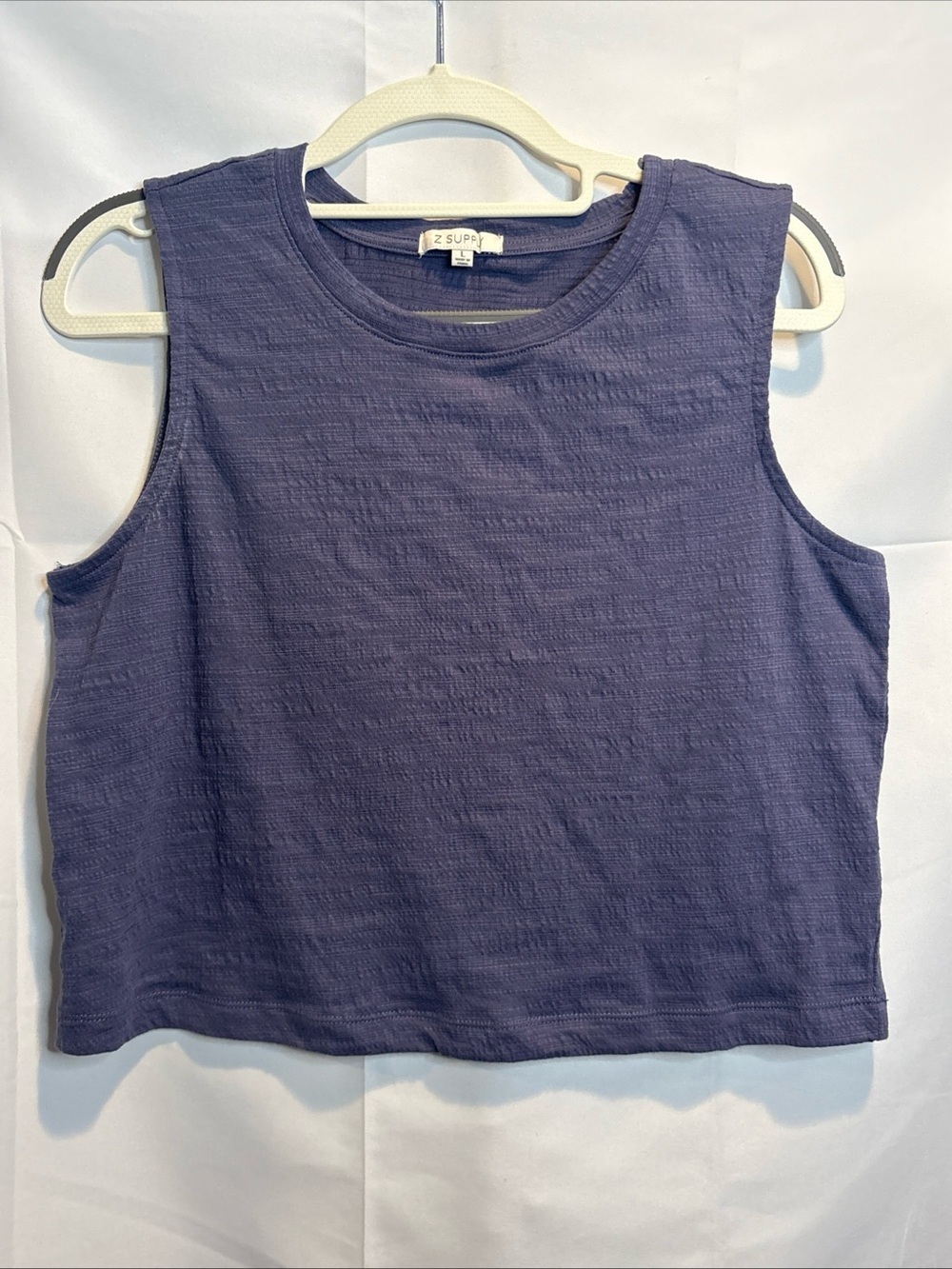 Z Supply Women’s Cropped Tank Top in Dusty Purple